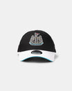 Newcastle United New Era Kids' Black & White Team 9FORTY Adjutable Cap