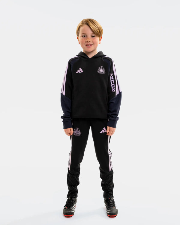 Newcastle United adidas Kids' 26/27 Players Range Black Trackpants