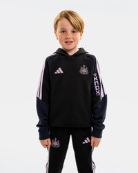 Newcastle United adidas Kids' 26/27 Players Range Black Hoodie