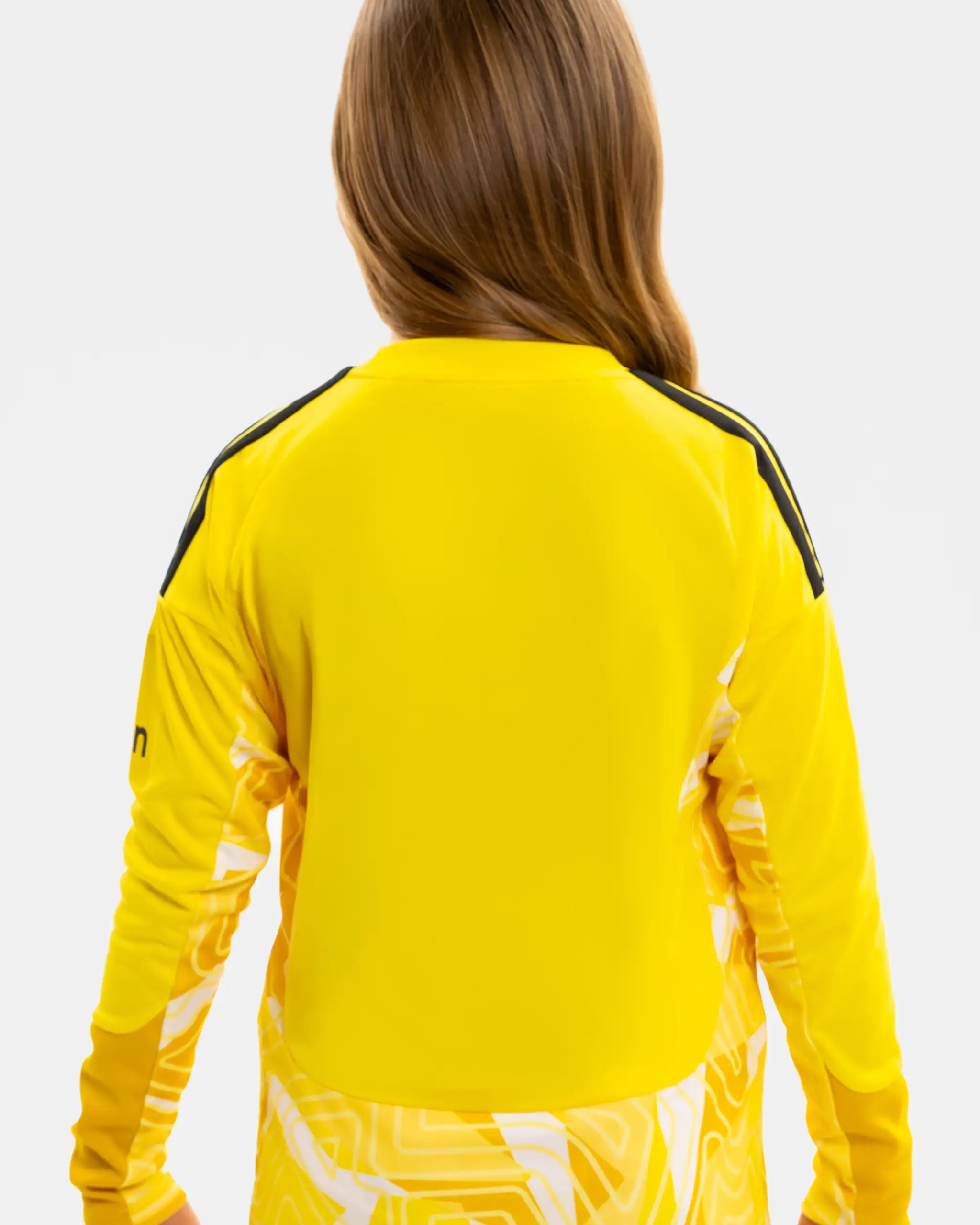Newcastle United adidas Kids' 26/27 Yellow Long Sleeve Goalkeeper Shirt