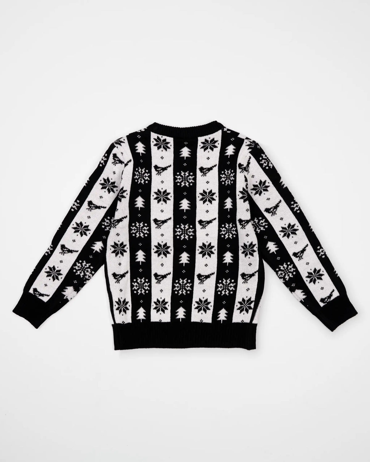 Newcastle United Kids' Black & White Christmas Jumper
