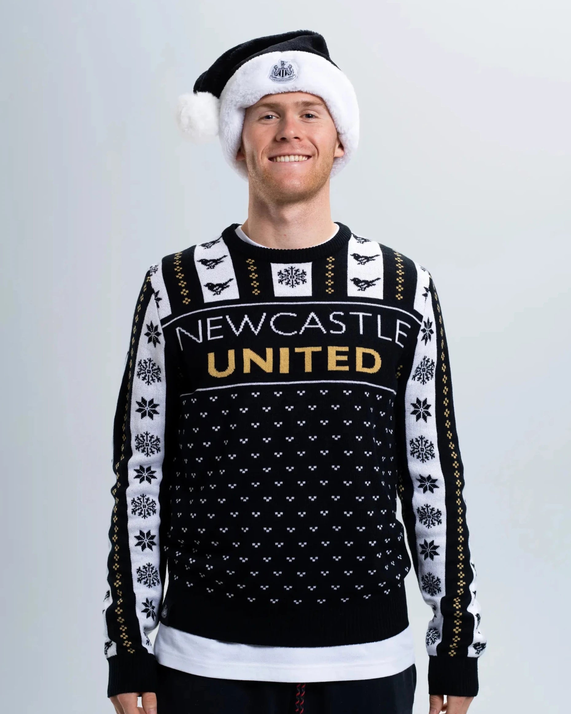 Newcastle United Jingle Aal Howay Christmas Jumper