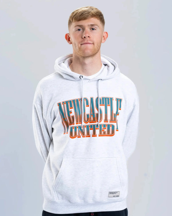 Newcastle United Grey Graphic Hoodie