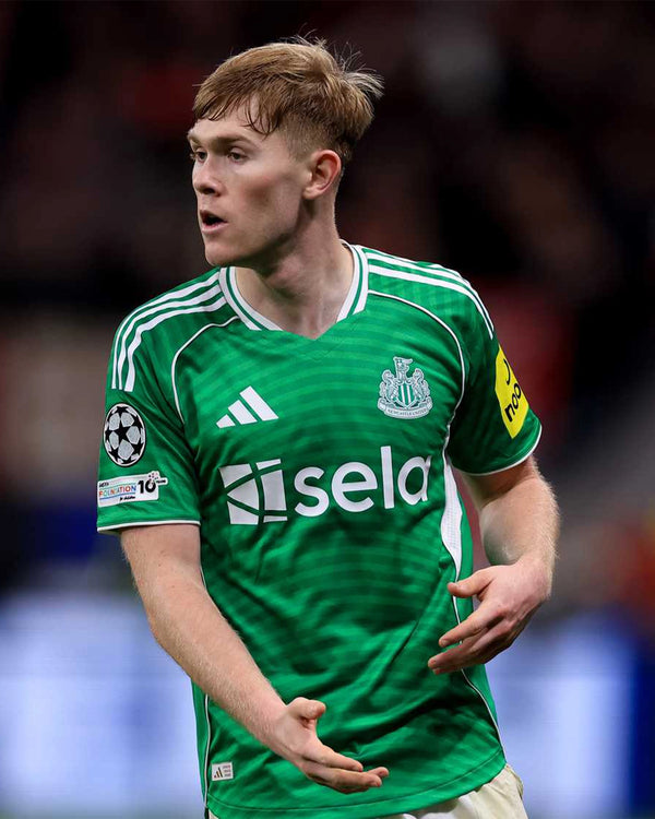 Newcastle United HALL 25/26 Match Worn Signed Shirt - Leverkusen (A)