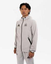 Newcastle United Alternative Tiro Travel Grey Windbreaker