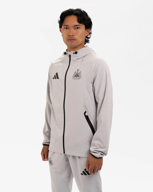 Newcastle United Alternative Tiro Travel Grey Windbreaker