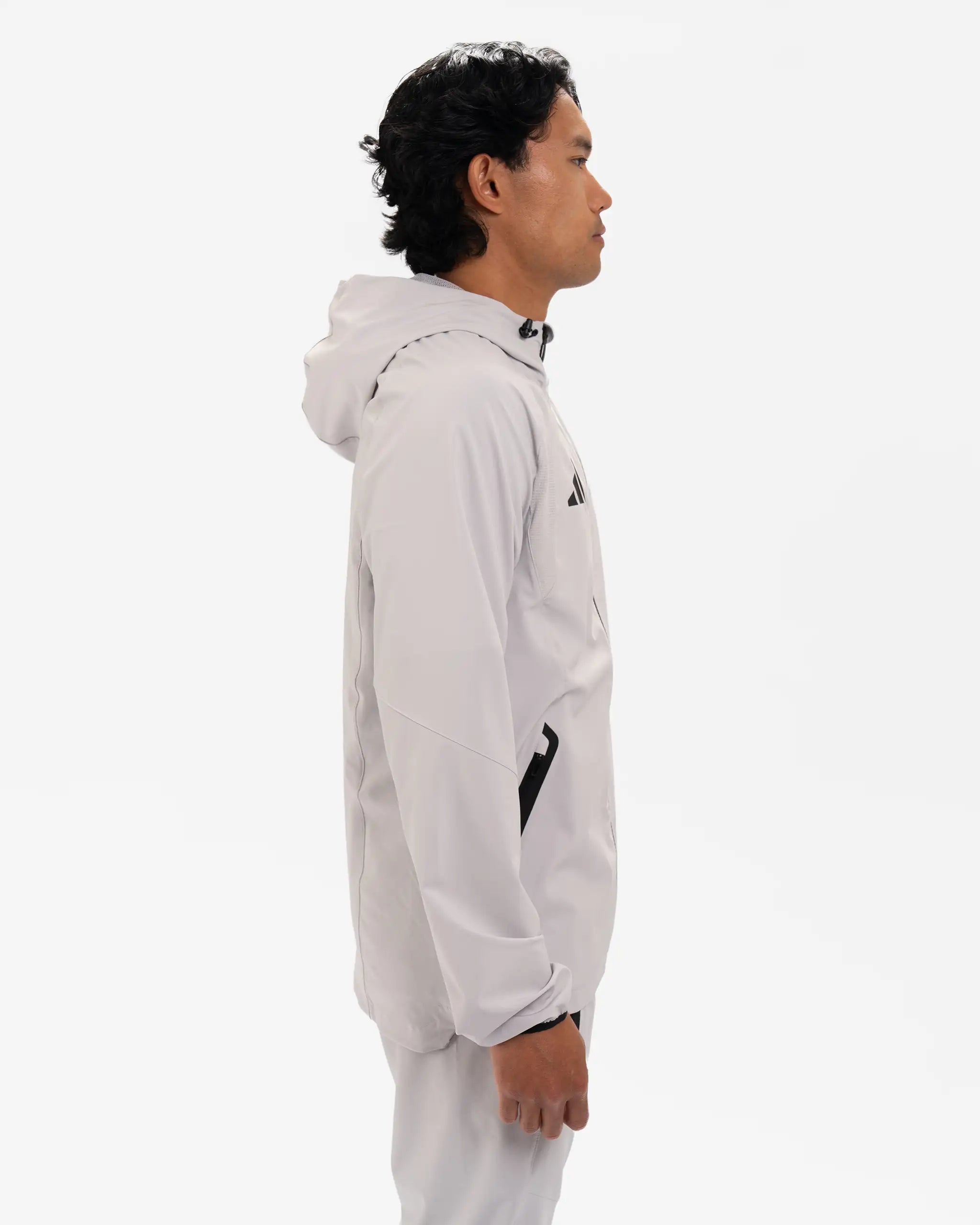 Newcastle United Alternative Tiro Travel Grey Windbreaker