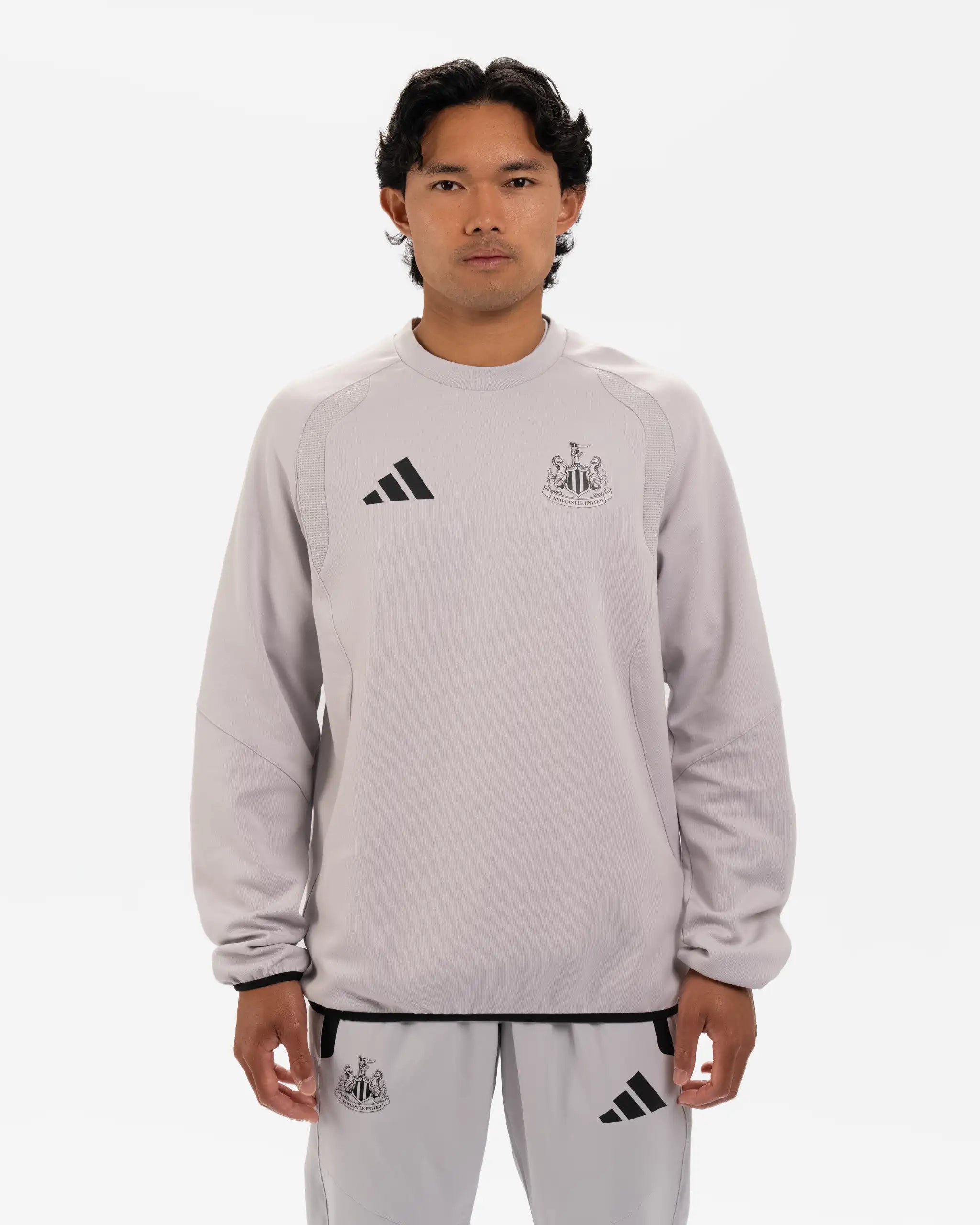 Newcastle United Alternative Tiro Travel Grey Sweatshirt
