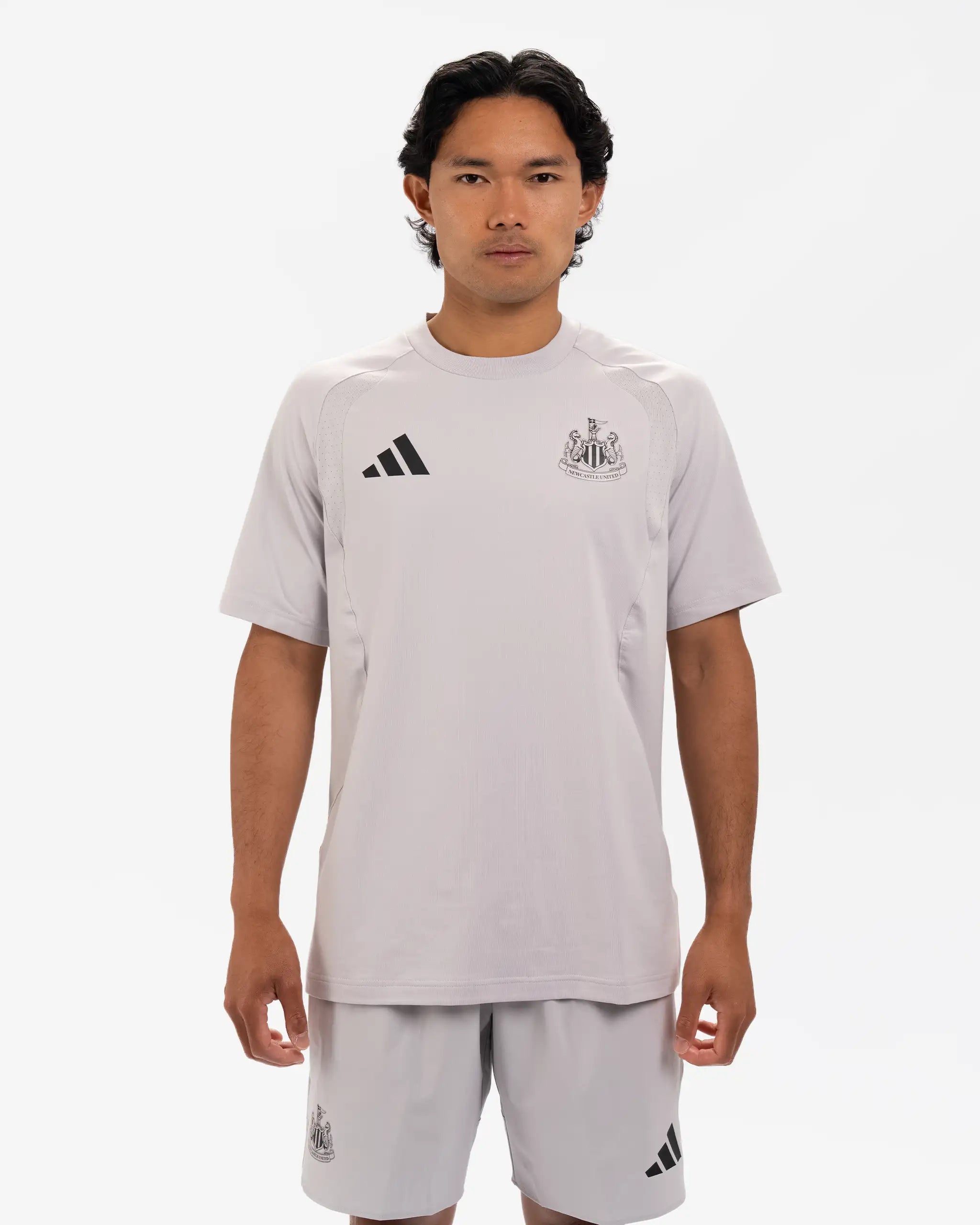 Newcastle United adidas Alternative Tiro Travel Grey T-Shirt
