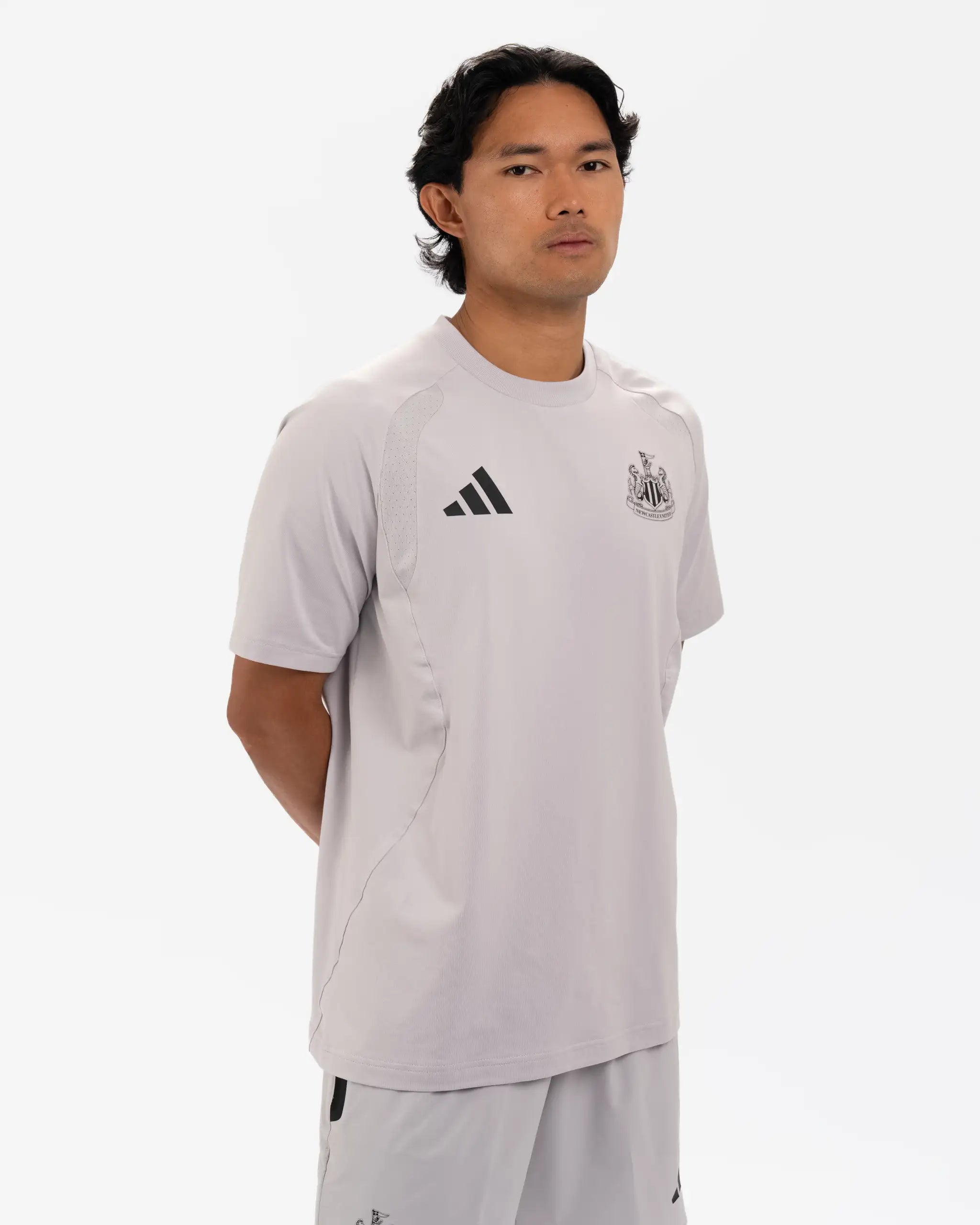 Newcastle United adidas Alternative Tiro Travel Grey T-Shirt