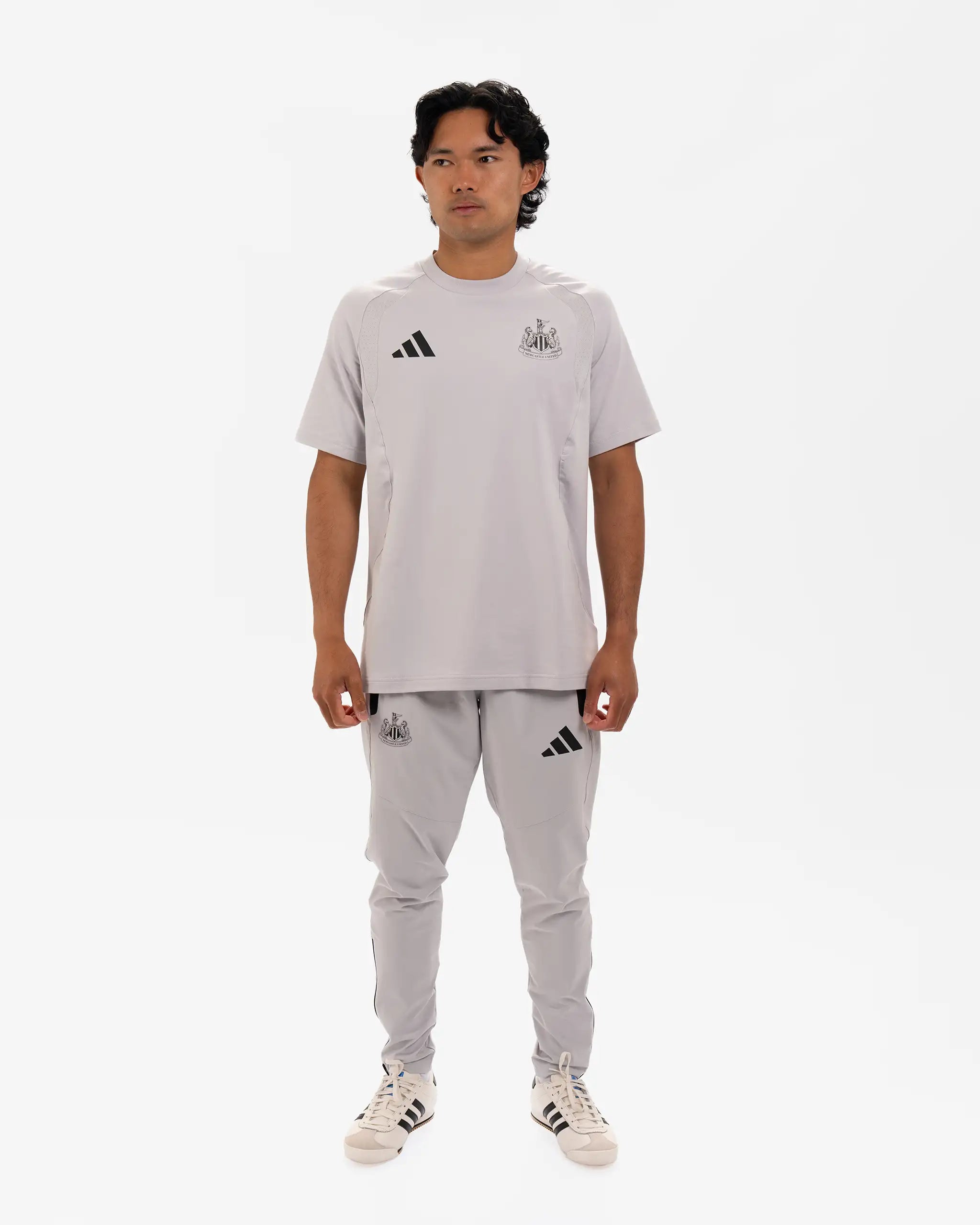 Newcastle United Alternative Tiro Travel Grey Trackpants