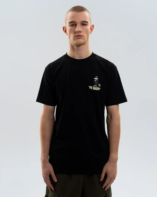 Newcastle United Men's Mr Magpie Black T-Shirt