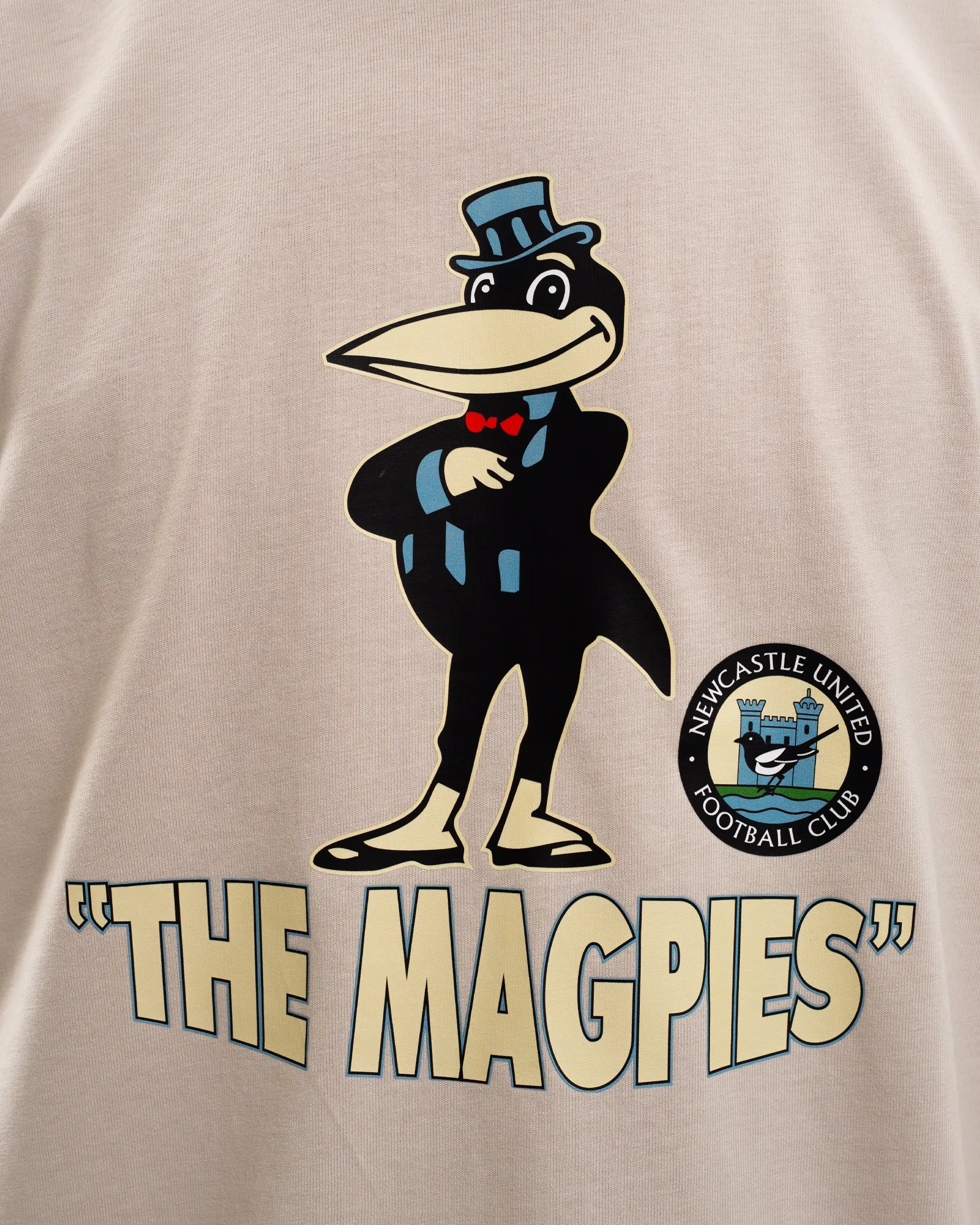 Newcastle United Men's Mr Magpie Sand T-Shirt