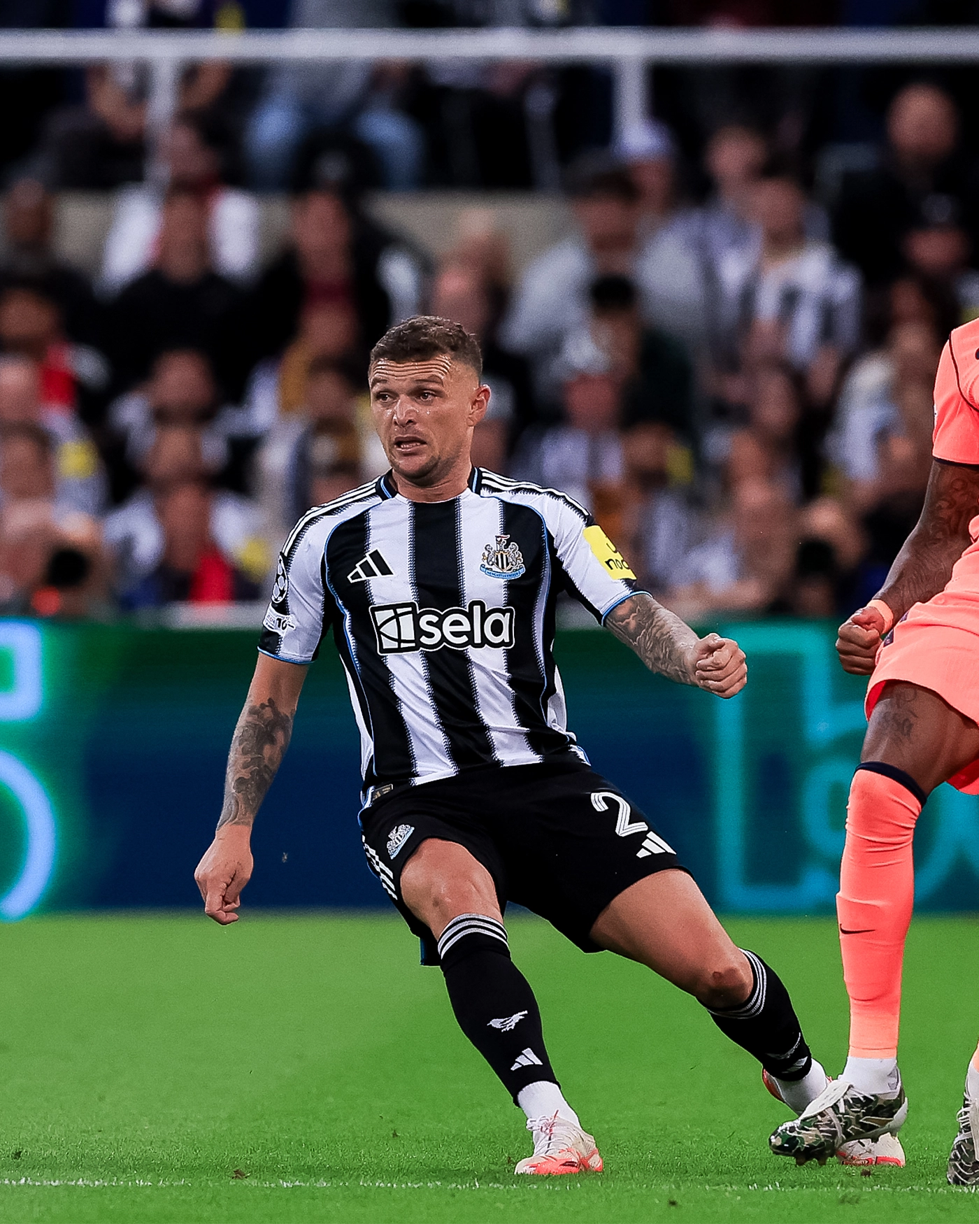Newcastle United TRIPPIER 25/26 Match Worn Shirt - Barcelona Champions League (H)