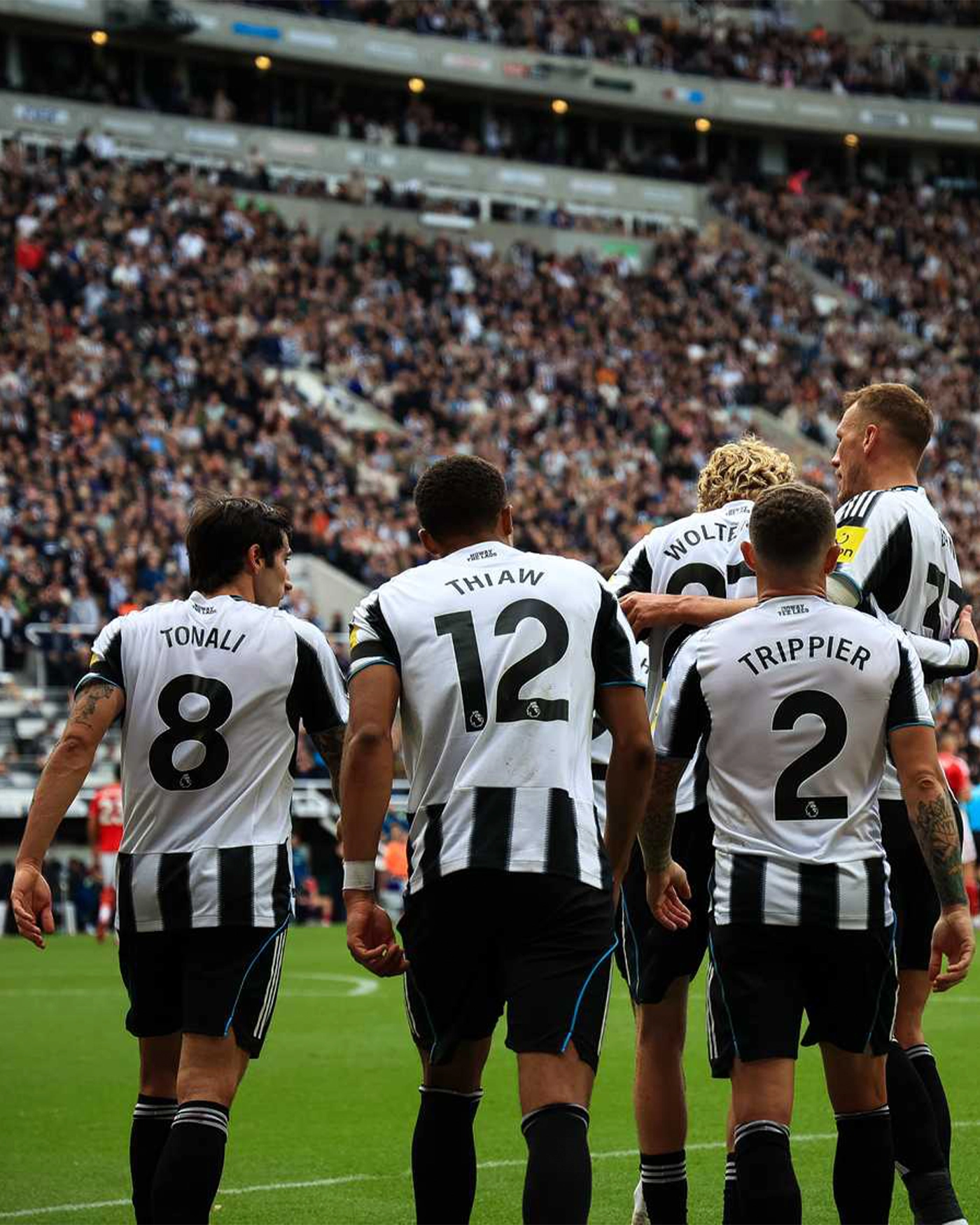 Newcastle United THIAW 25/26 Match Worn Signed Shirt - Nottingham Forest (H)