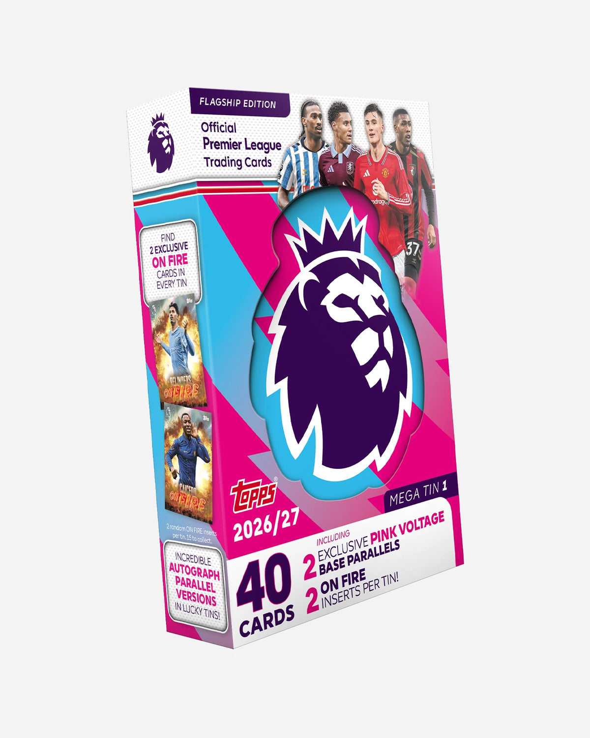 Topps Premier League Flagship 2026/27 Mega Tin