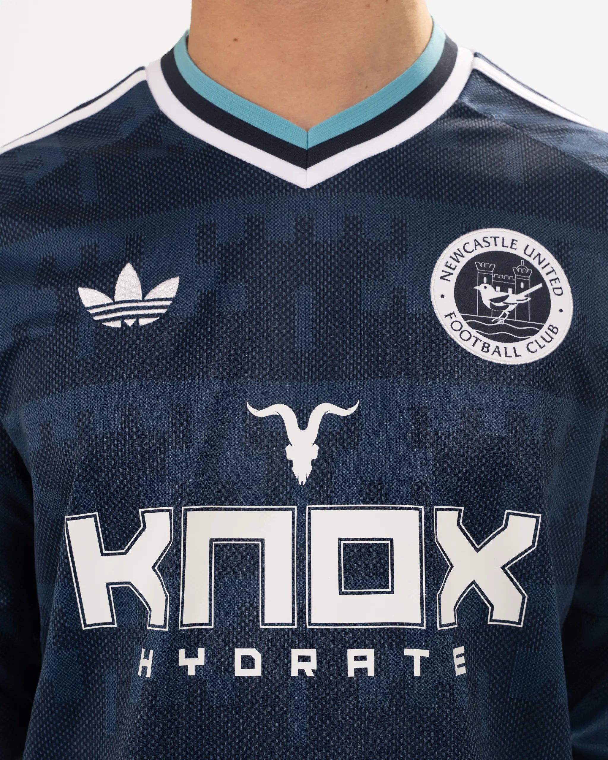 Newcastle United adidas Men's 26/27 Long Sleeve Away Shirt