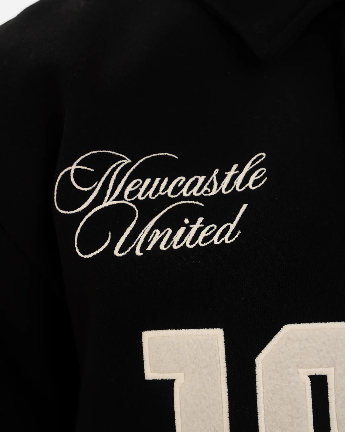 Newcastle United East Coast Varsity Black Polo Sweatshirt
