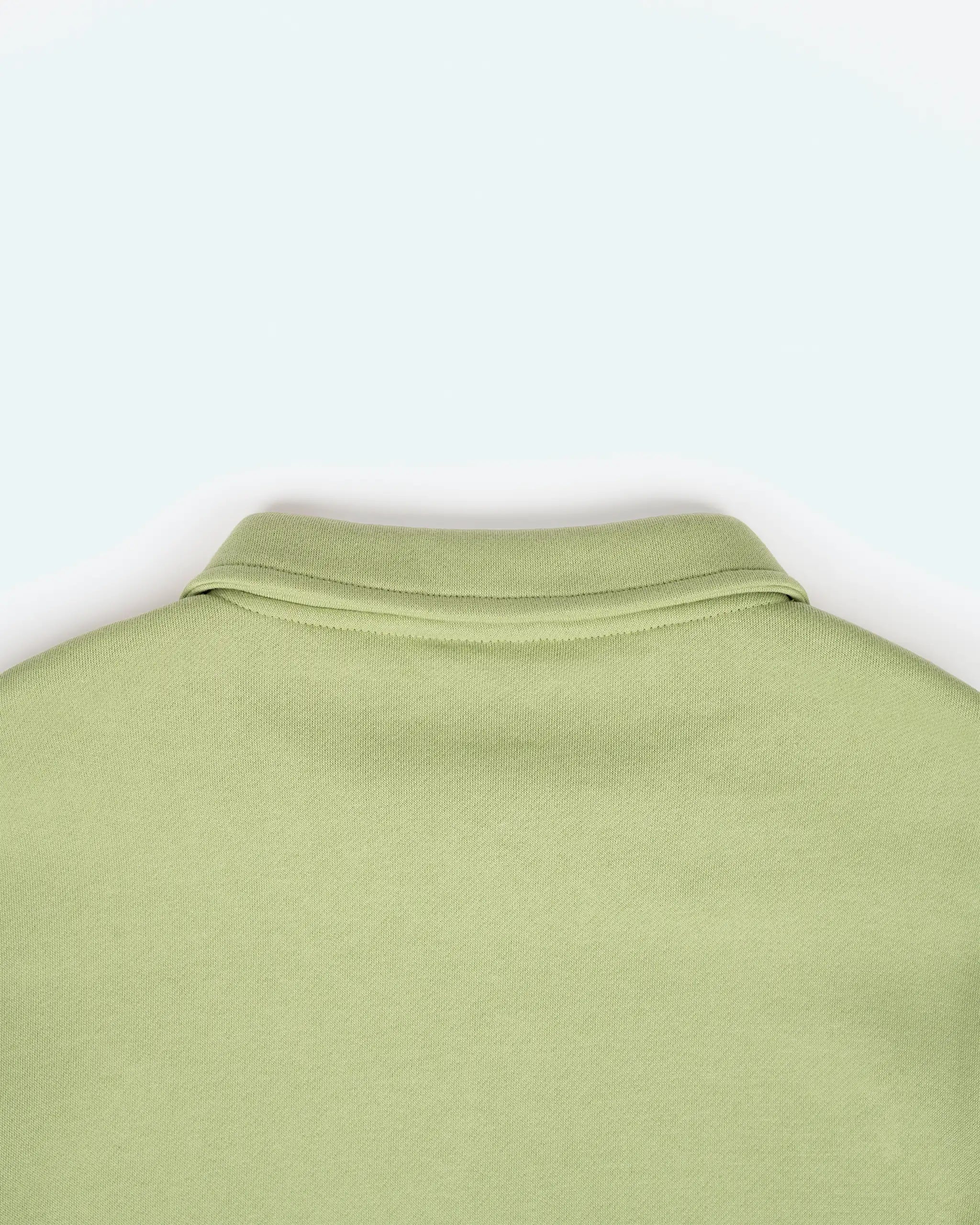 Newcastle United Men's Essentials Range Green 1/4 Zip Sweater