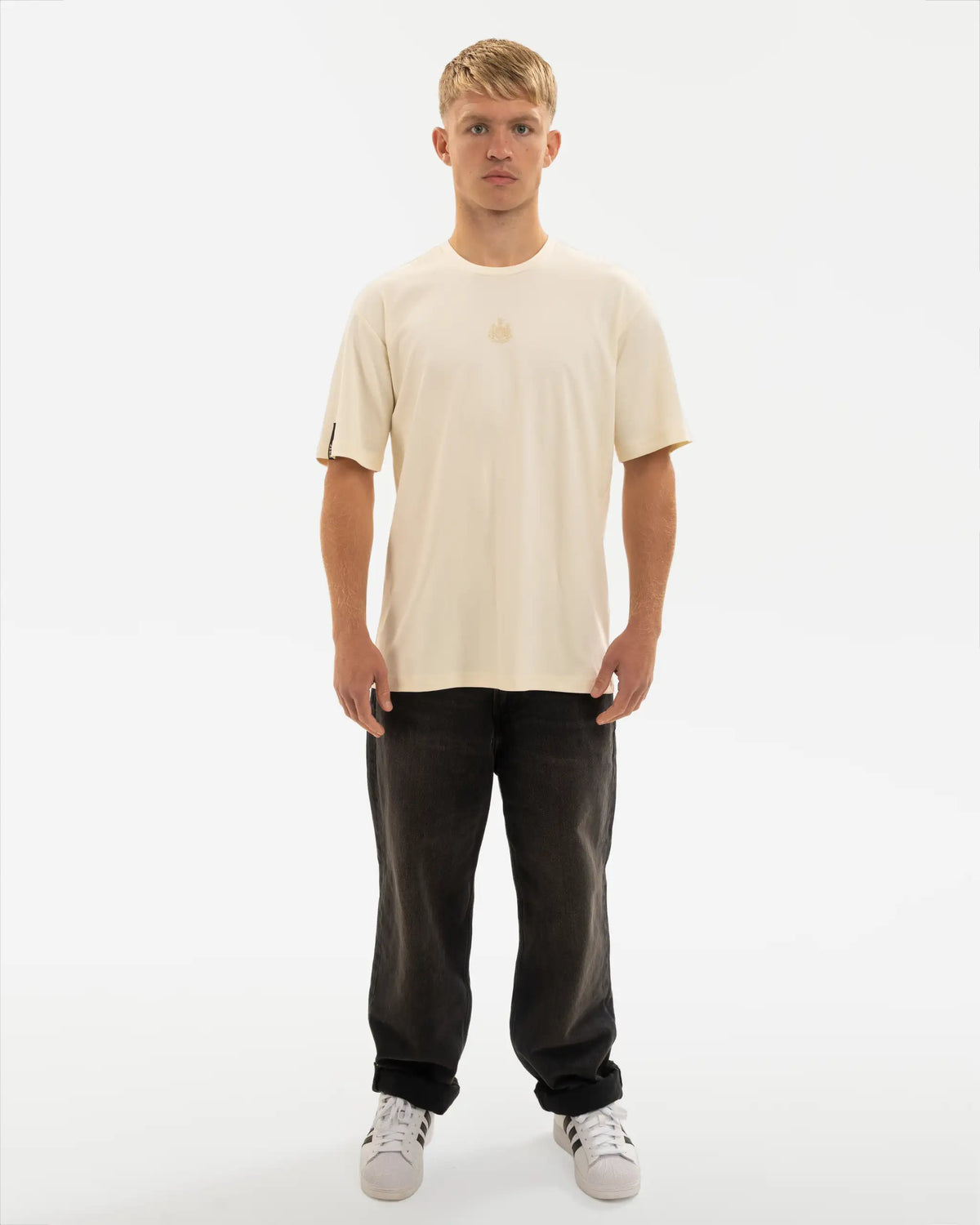 Newcastle United East Coast Varsity Stone Graphic T-Shirt