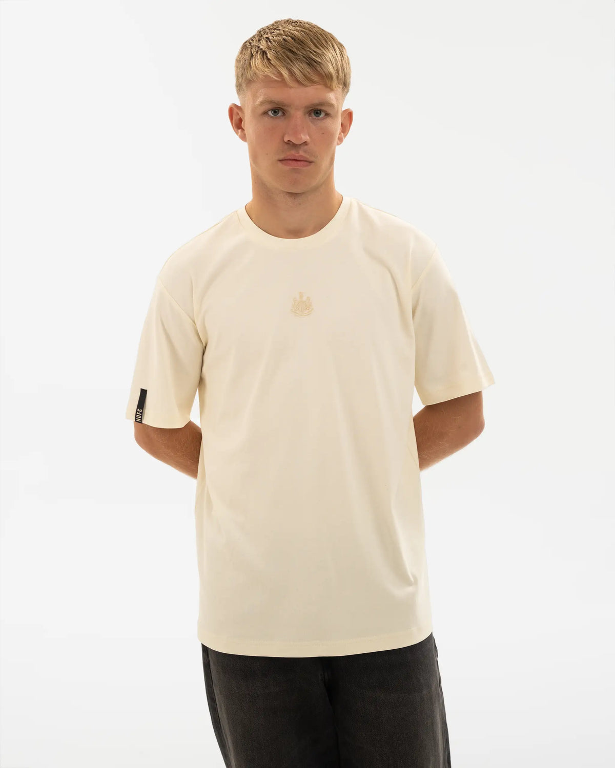 Newcastle United East Coast Varsity Stone Graphic T-Shirt