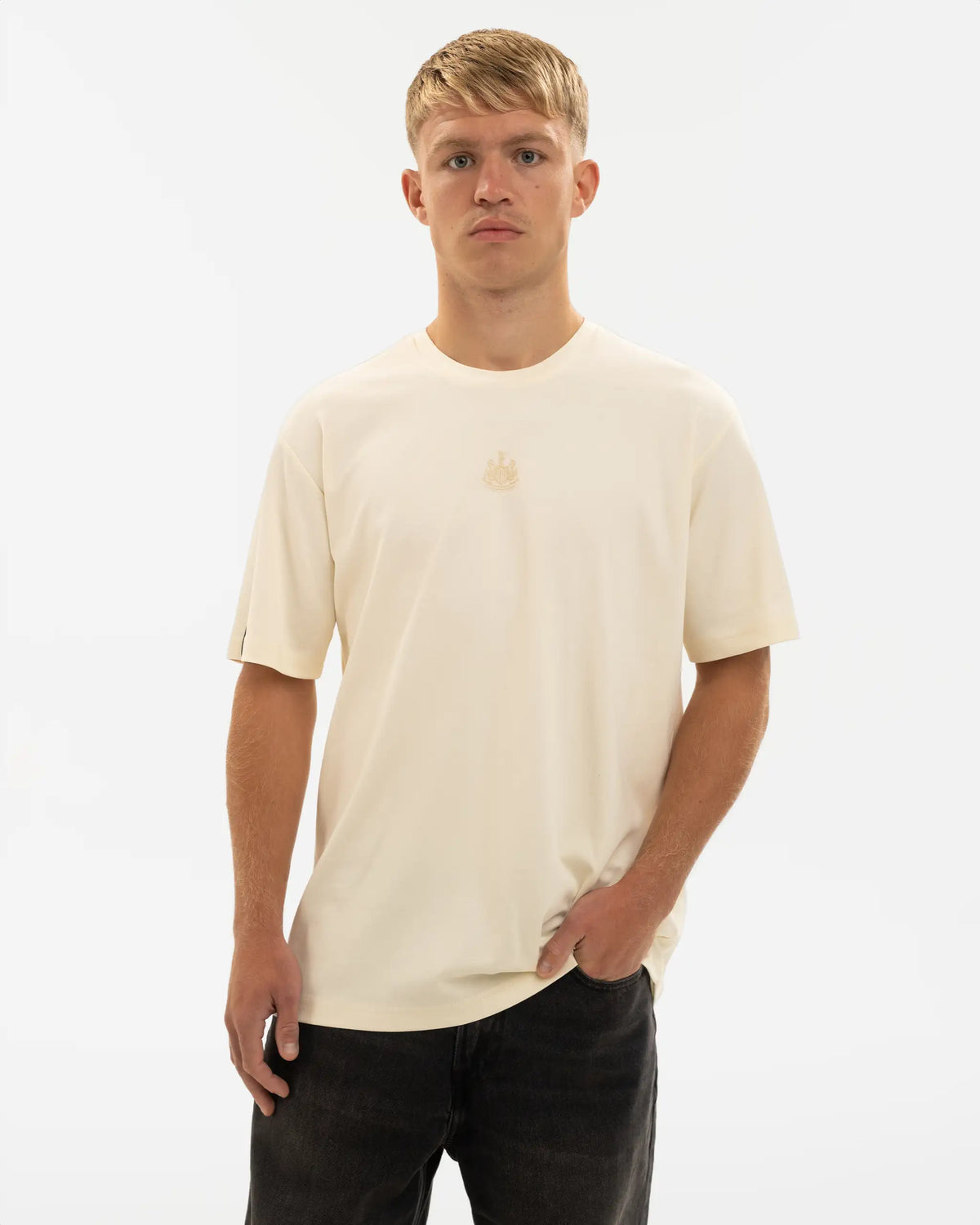 Newcastle United East Coast Varsity Stone Graphic T-Shirt