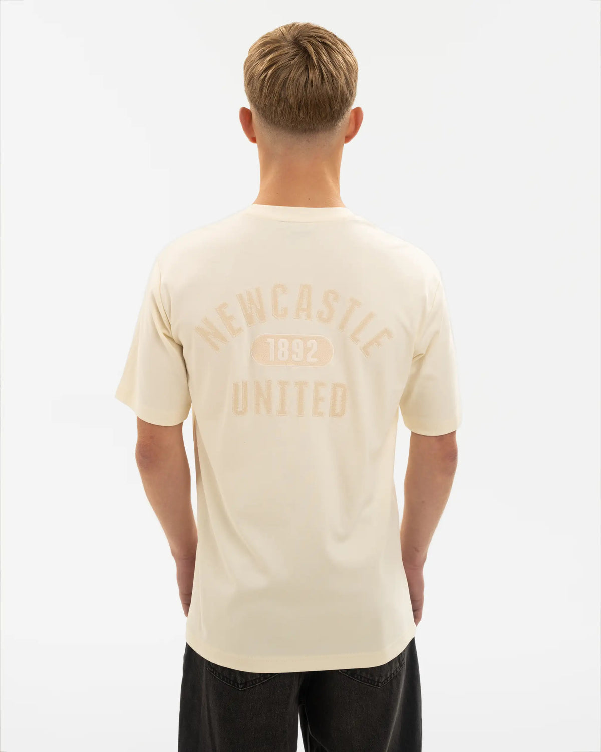 Newcastle United East Coast Varsity Stone Graphic T-Shirt