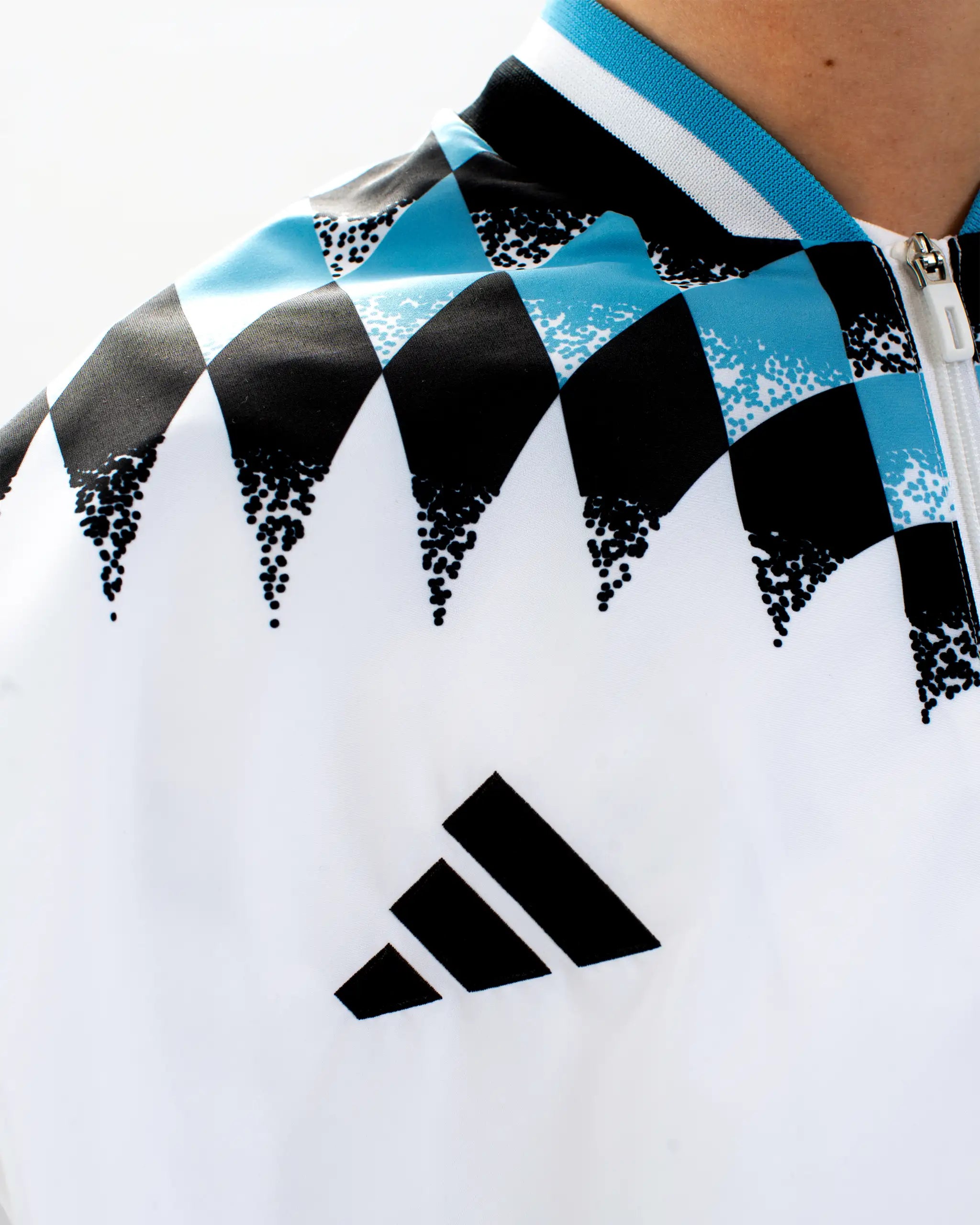 Newcastle United adidas White Stadium Track Top