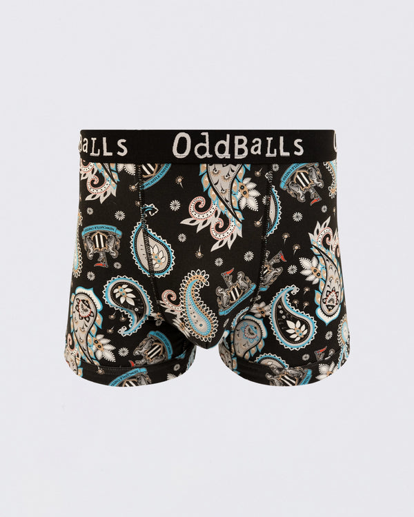 Newcastle United OddBalls Men's Paisley Boxers