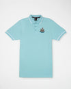 Newcastle United Men's Essentials Range Blue Polo Shirt