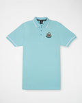 Newcastle United Men's Essentials Range Blue Polo Shirt
