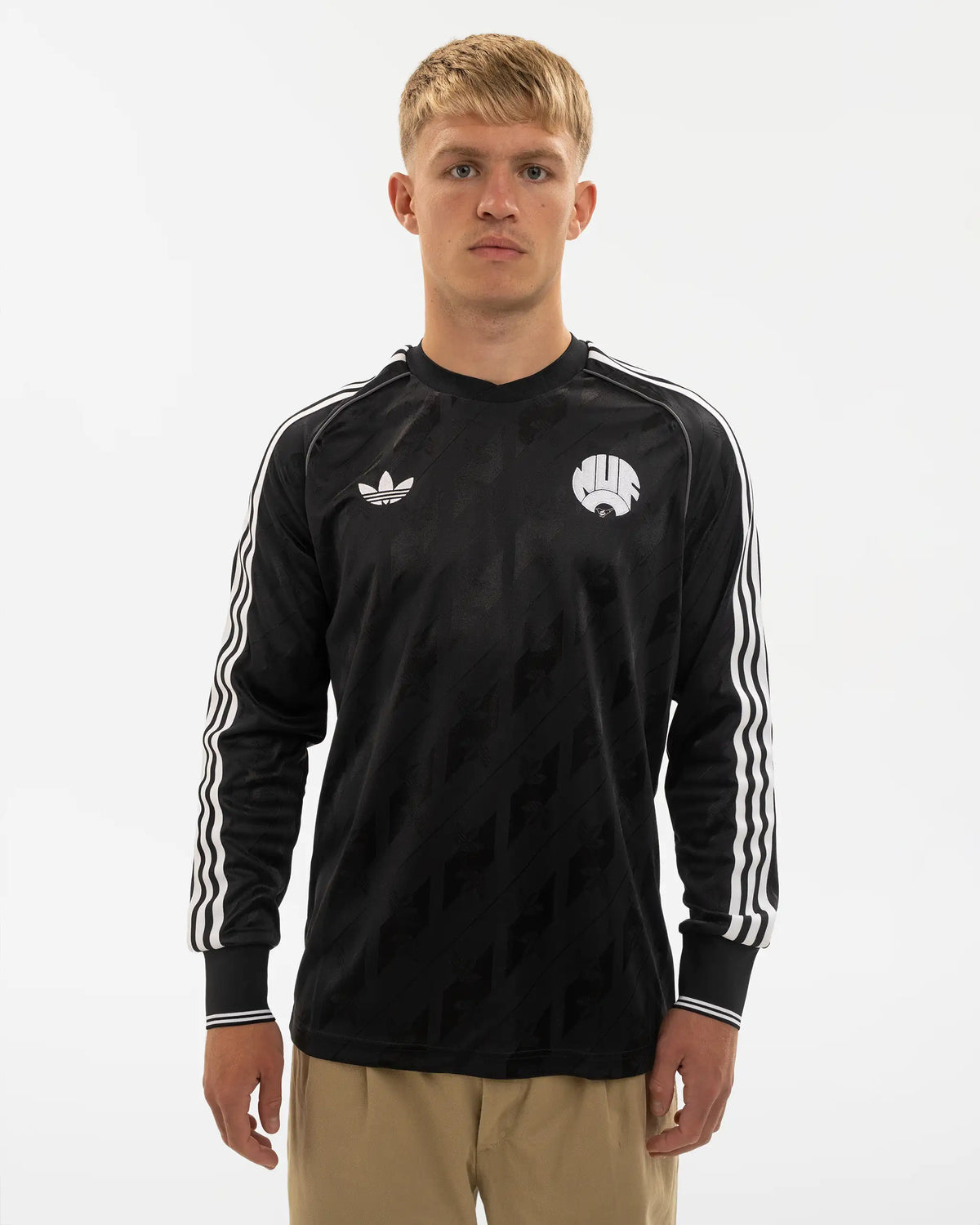 Newcastle United adidas Originals Black Long Sleeve Jersey