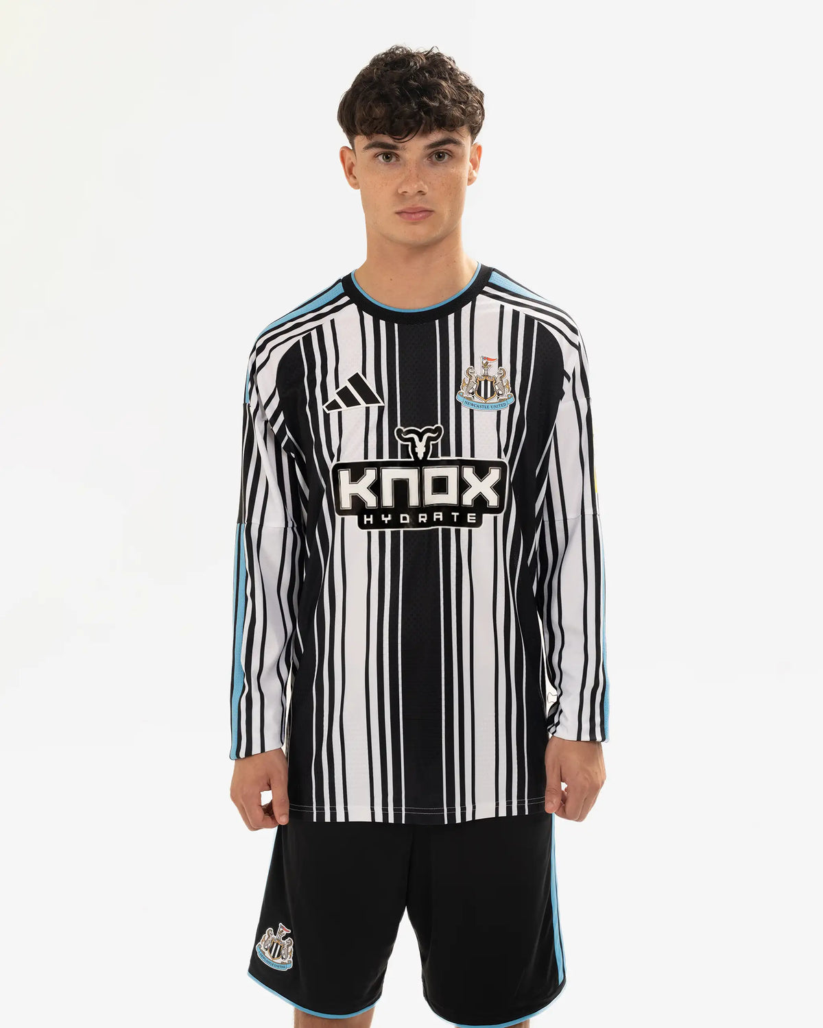 Newcastle United adidas Men's 26/27 Long Sleeve Authentic Home Shirt
