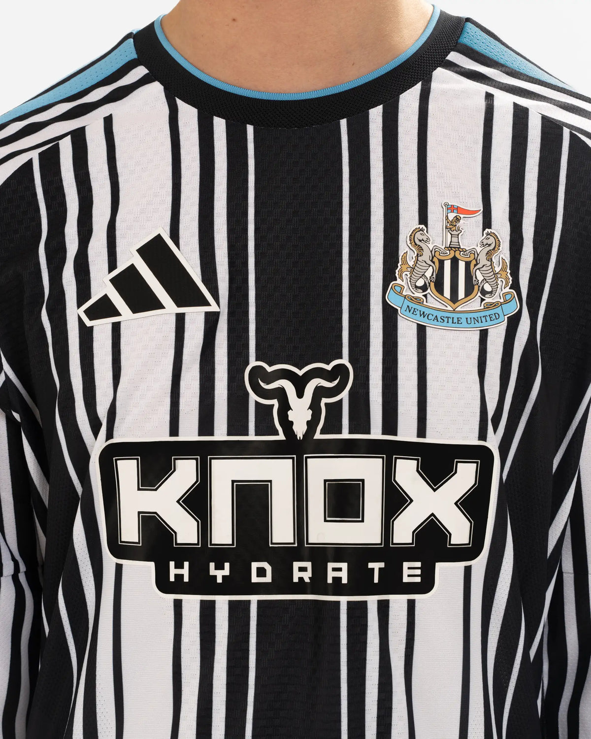 Newcastle United adidas Men's 26/27 Long Sleeve Authentic Home Shirt