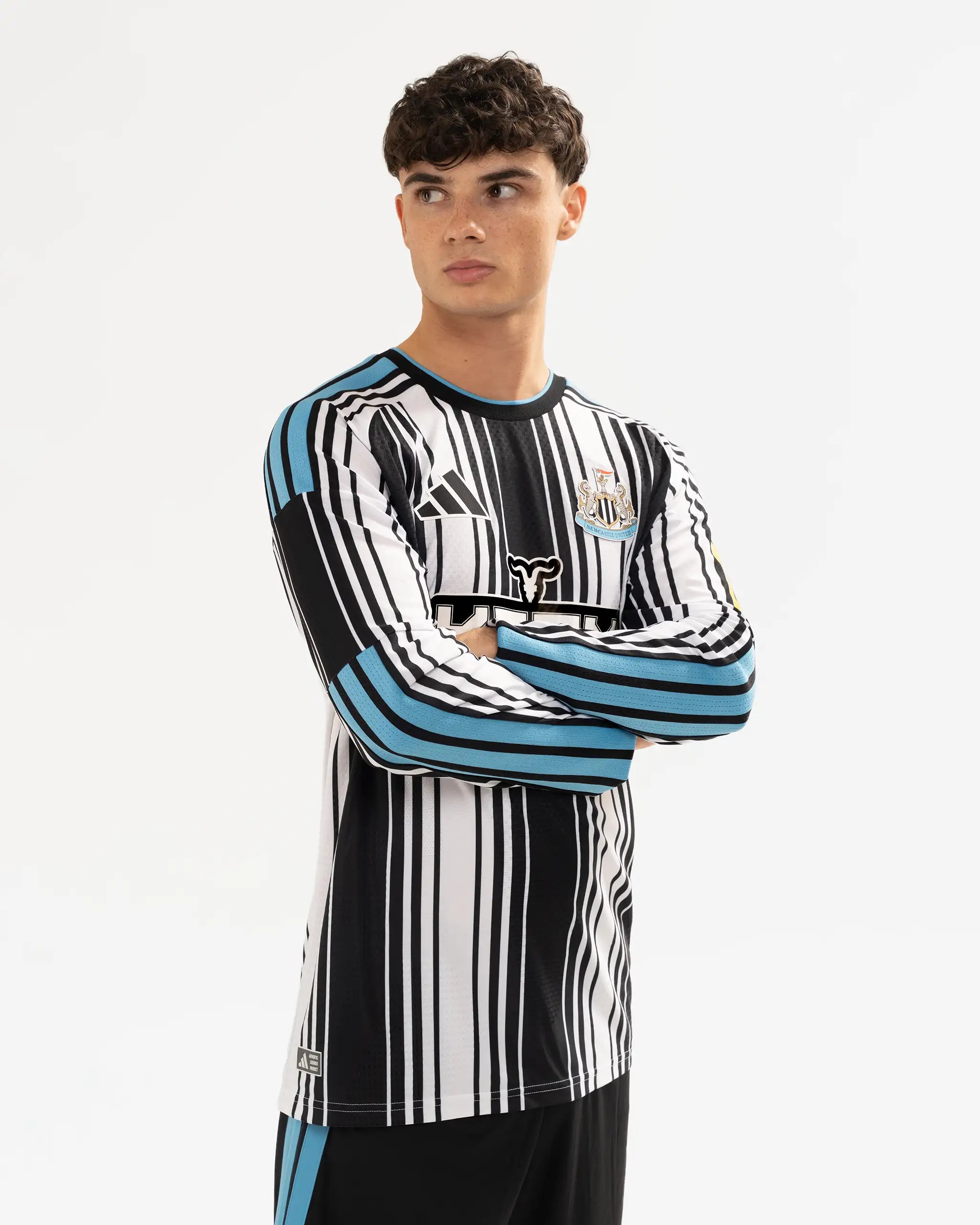 Newcastle United adidas Men's 26/27 Long Sleeve Authentic Home Shirt