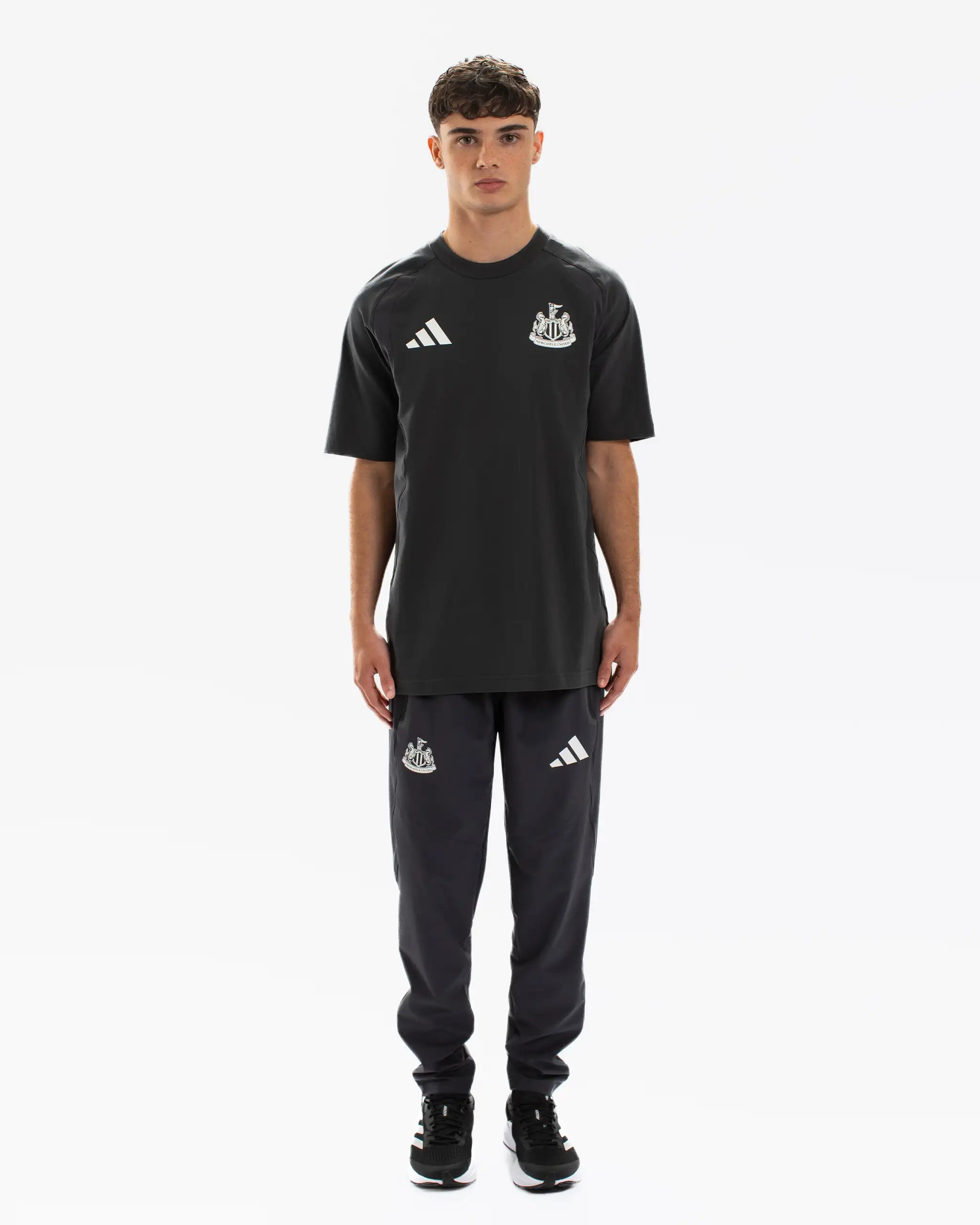Newcastle United adidas Tiro Travel Grey T-Shirt