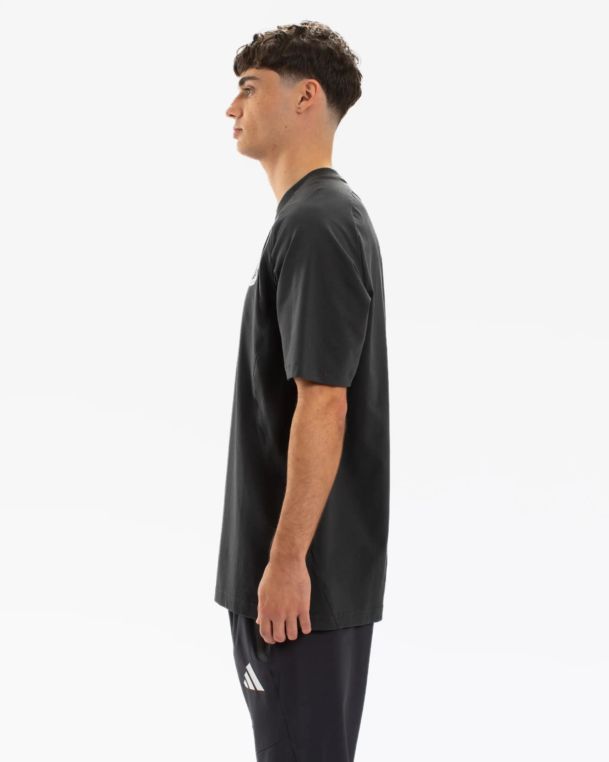Newcastle United adidas Tiro Travel Grey T-Shirt