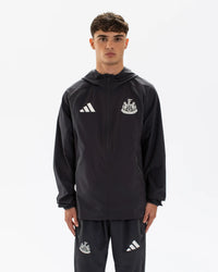 Newcastle United adidas Tiro Travel Grey Windbreaker