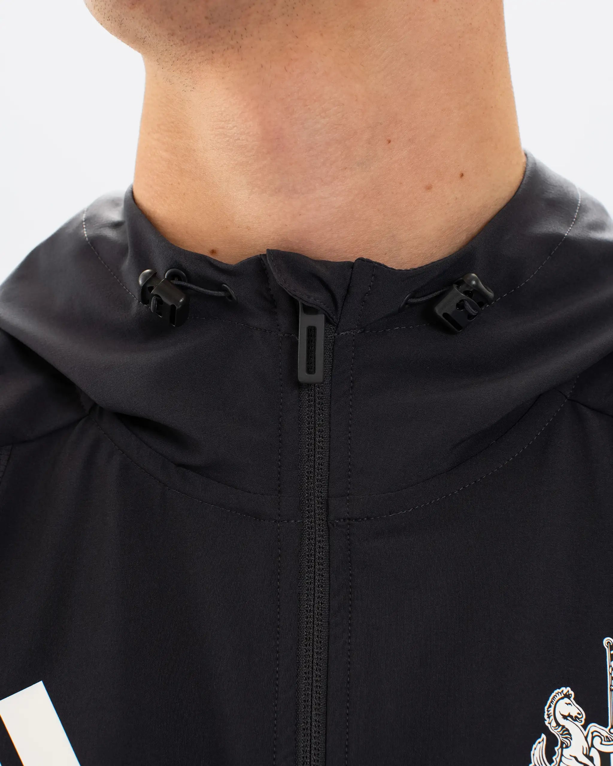 Newcastle United adidas Tiro Travel Grey Windbreaker