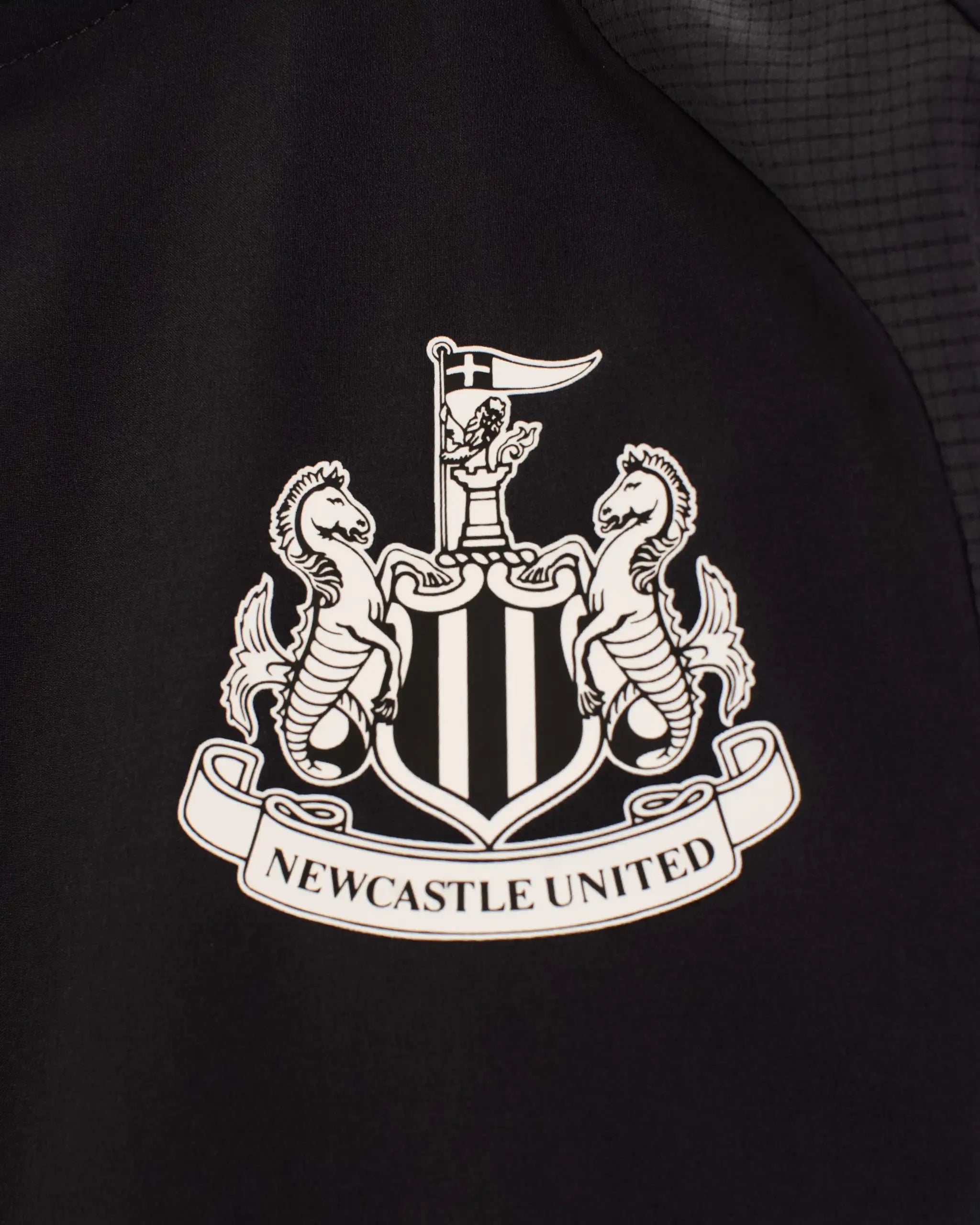 Newcastle United adidas Tiro Travel Grey Windbreaker