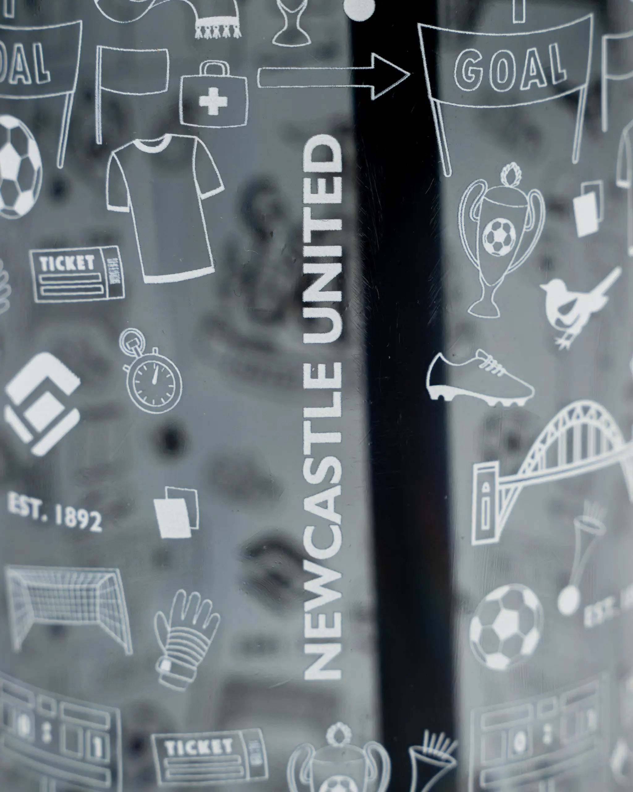 Newcastle United 480ml Kids' Water Bottle