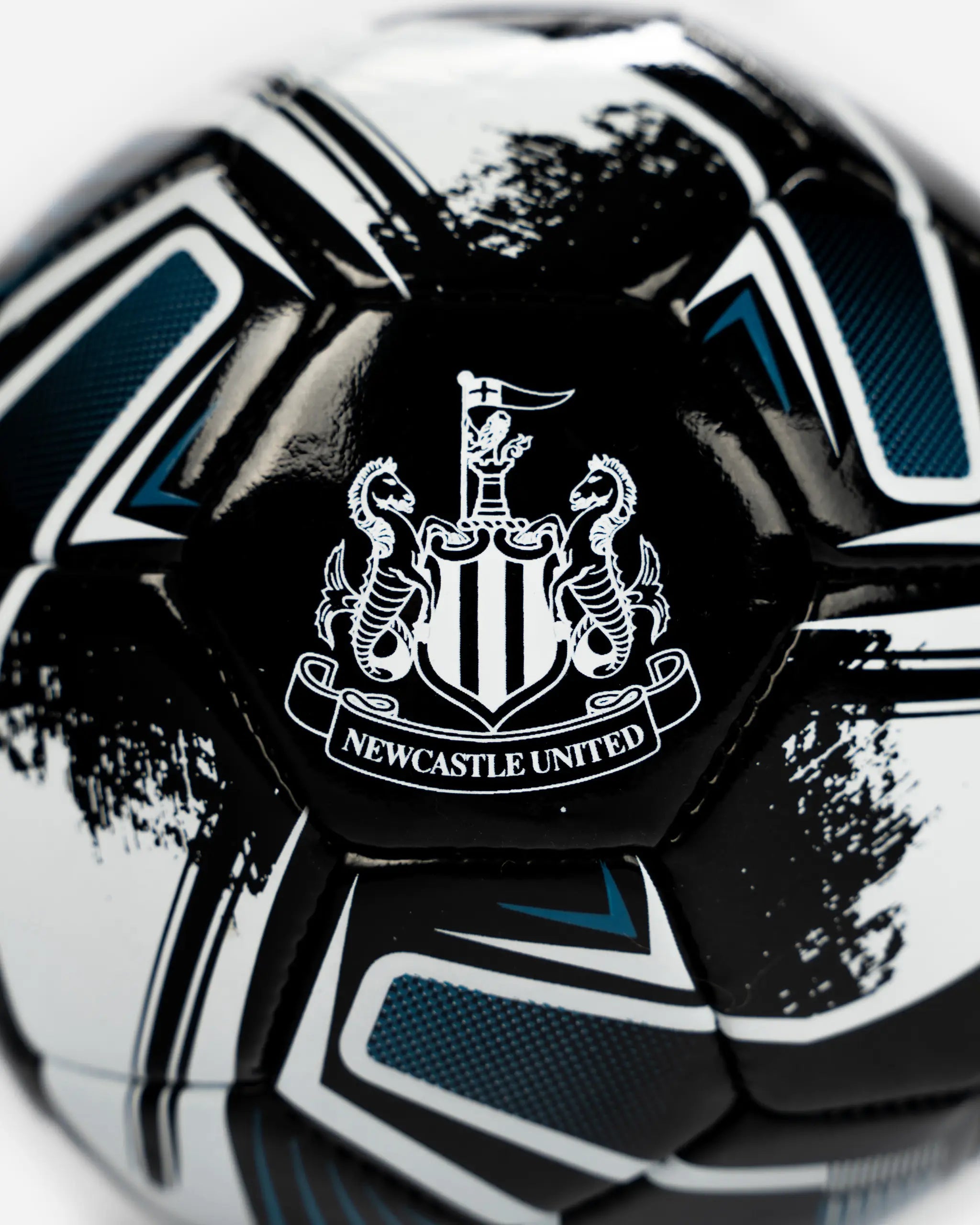 Newcastle United Size 1 Black Turbine Football