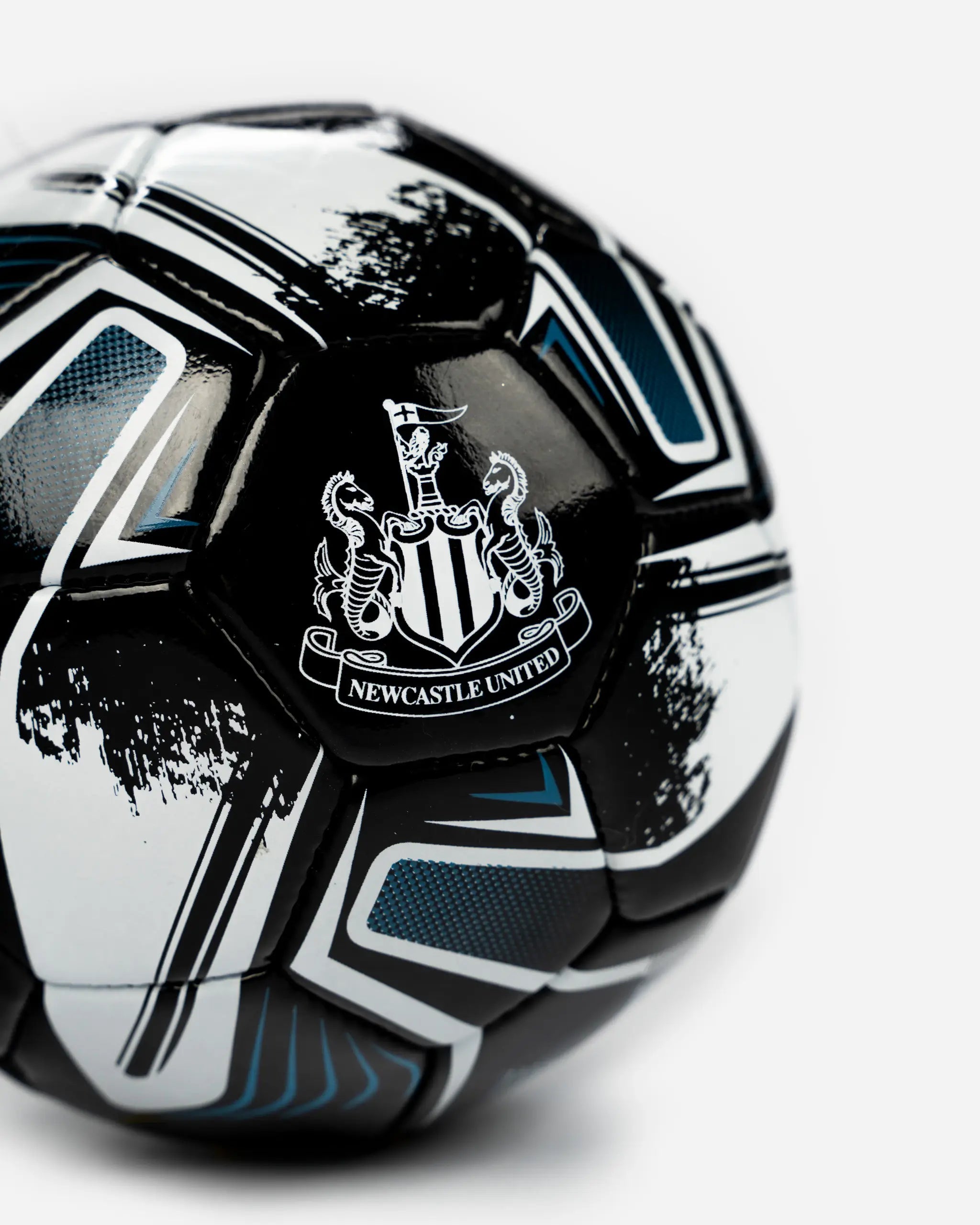 Newcastle United Size 1 Black Turbine Football