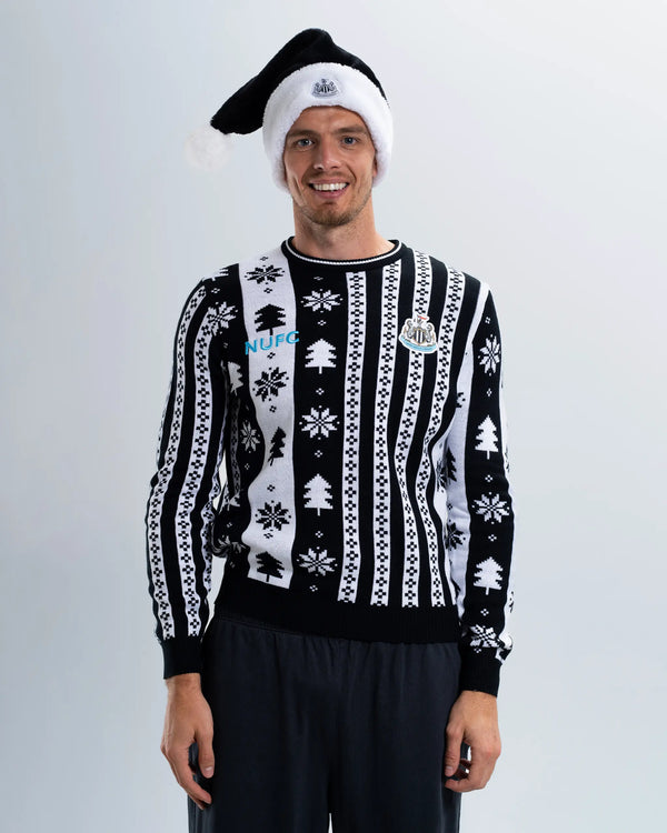 Newcastle United Striped Christmas Jumper
