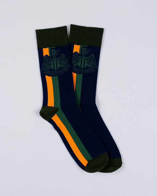 Newcastle United Navy Retro Socks