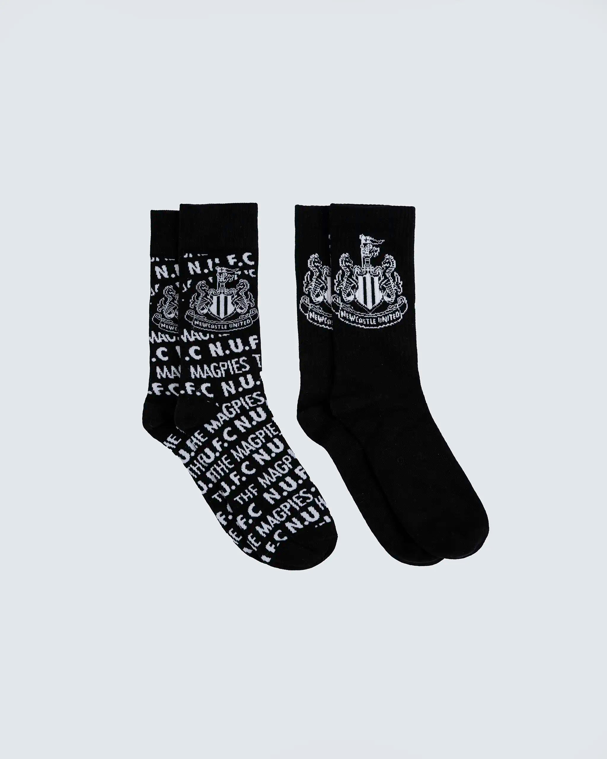 Newcastle United 2 Pack Socks