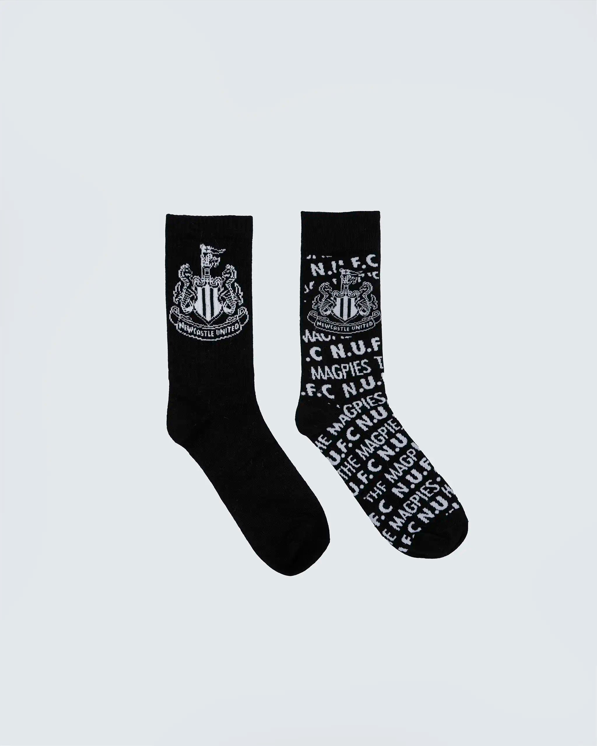 Newcastle United 2 Pack Socks
