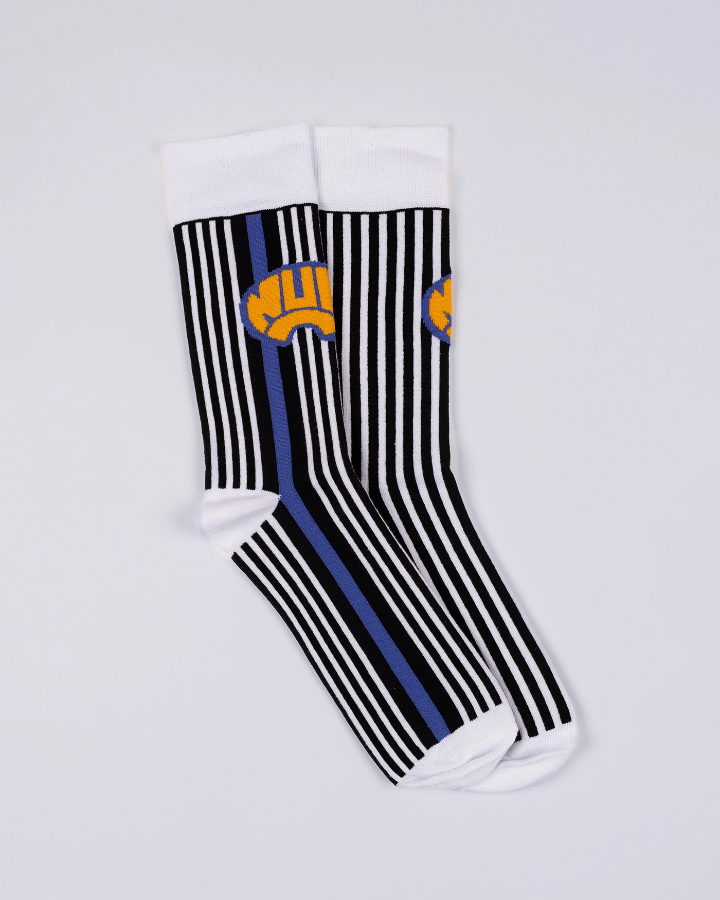 Newcastle United Navy & Orange Retro Socks