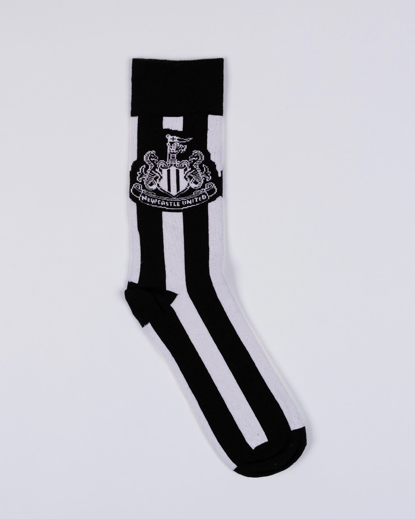 Newcastle United Black and White Striped Socks