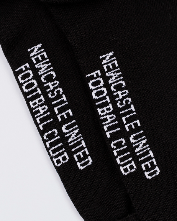 Newcastle United Black and White Striped Socks